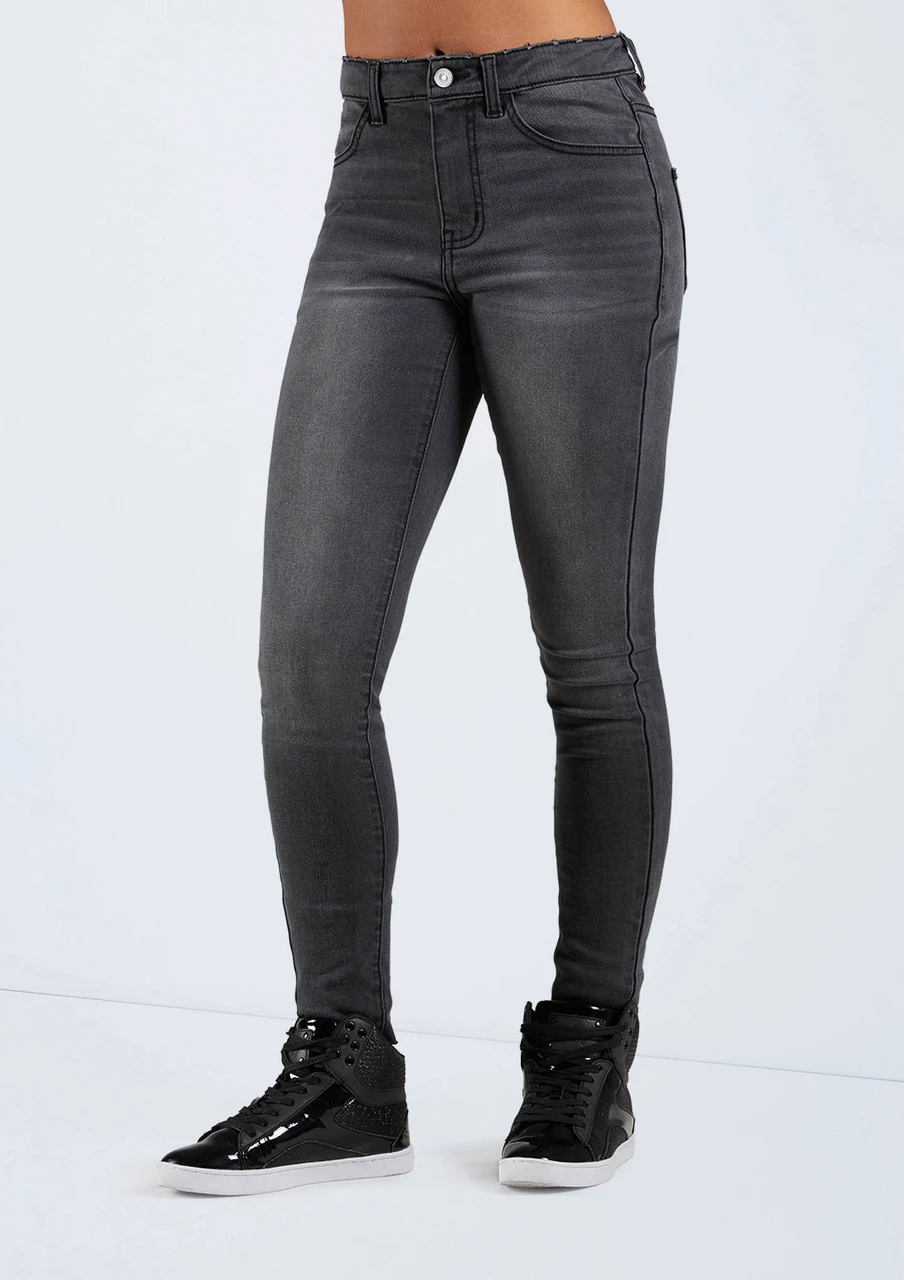 Weissman Frayed Skinny Jeans - Image 5