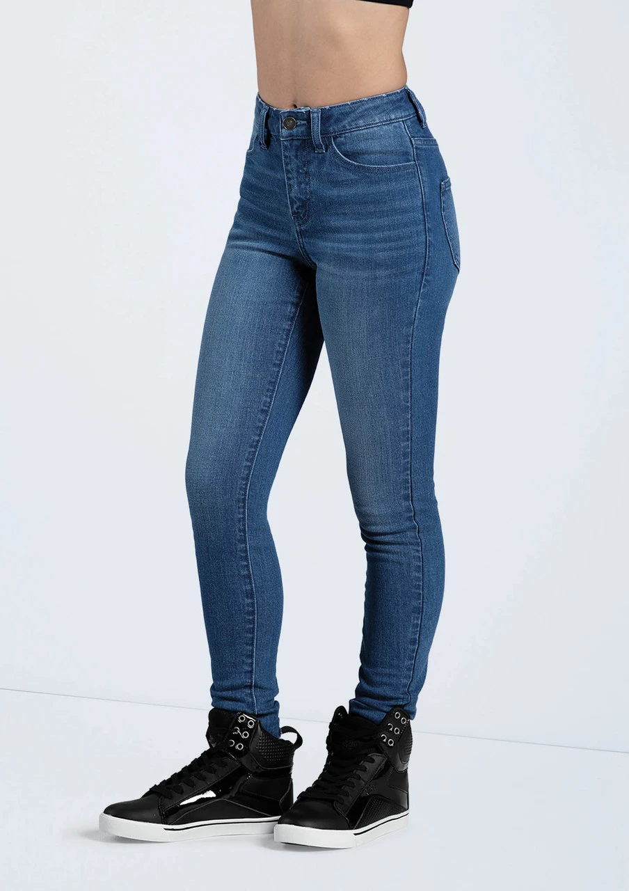 Weissman Frayed Skinny Jeans - Image 2