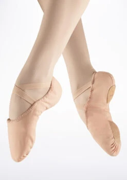 Bloch S0277L Split Sole Canvas Ballet Shoe - Pink
