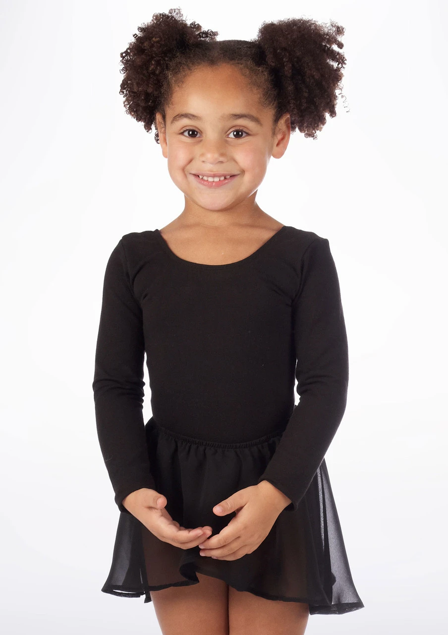 Bloch Girls Long Sleeve Cotton Leotard