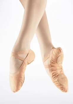Bloch Pro Elastic S0621L Split Sole Ballet Shoe - Pink