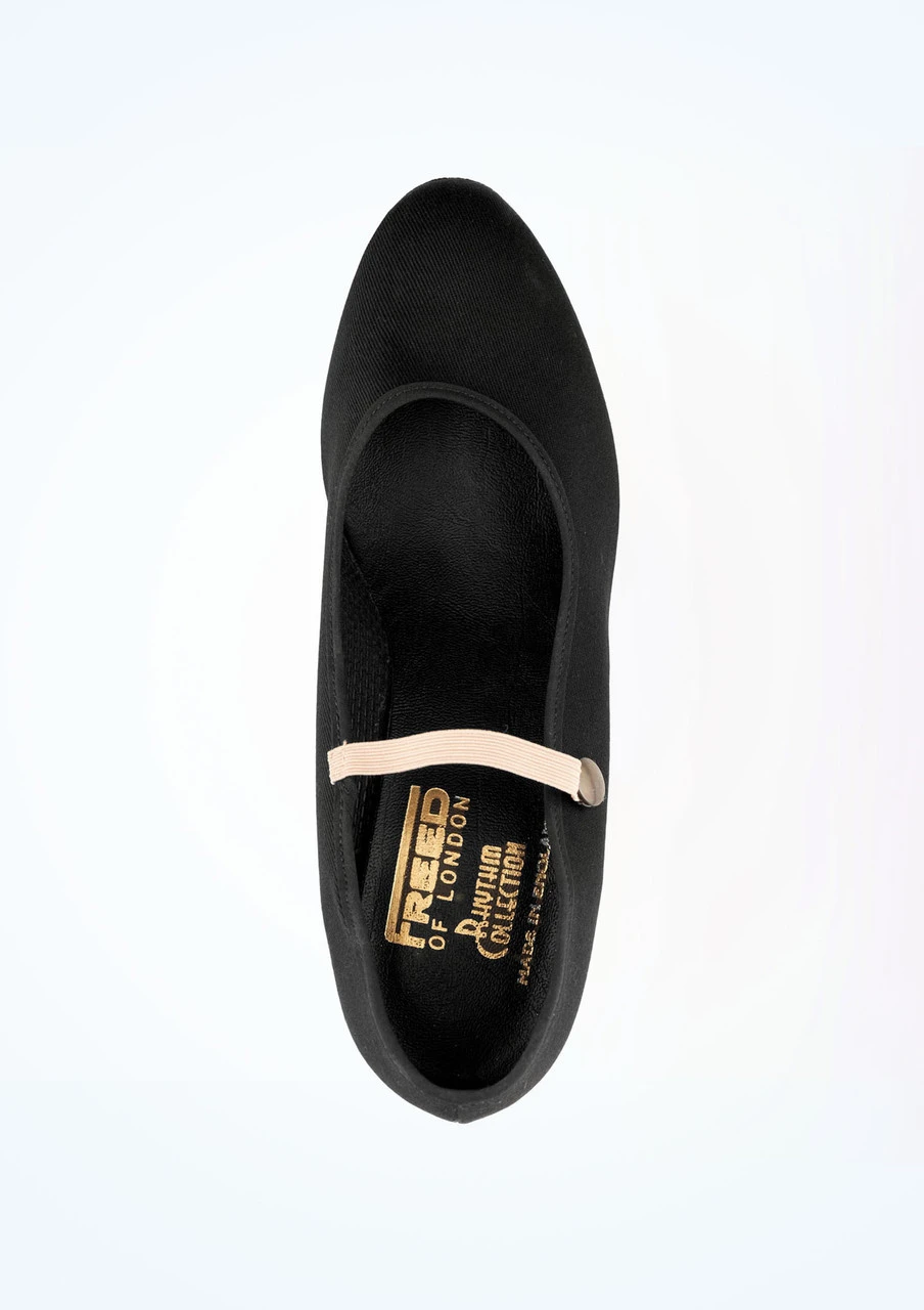 Freed RAD Canvas Character Shoe Cuban 1.75" - Black - Image 2