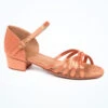 Move Dance Eliza Ballroom And Latin Shoe 1" - Dark Tan