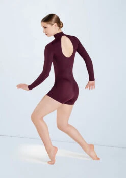 Weissman Long Sleeve Mock Neck Biketard