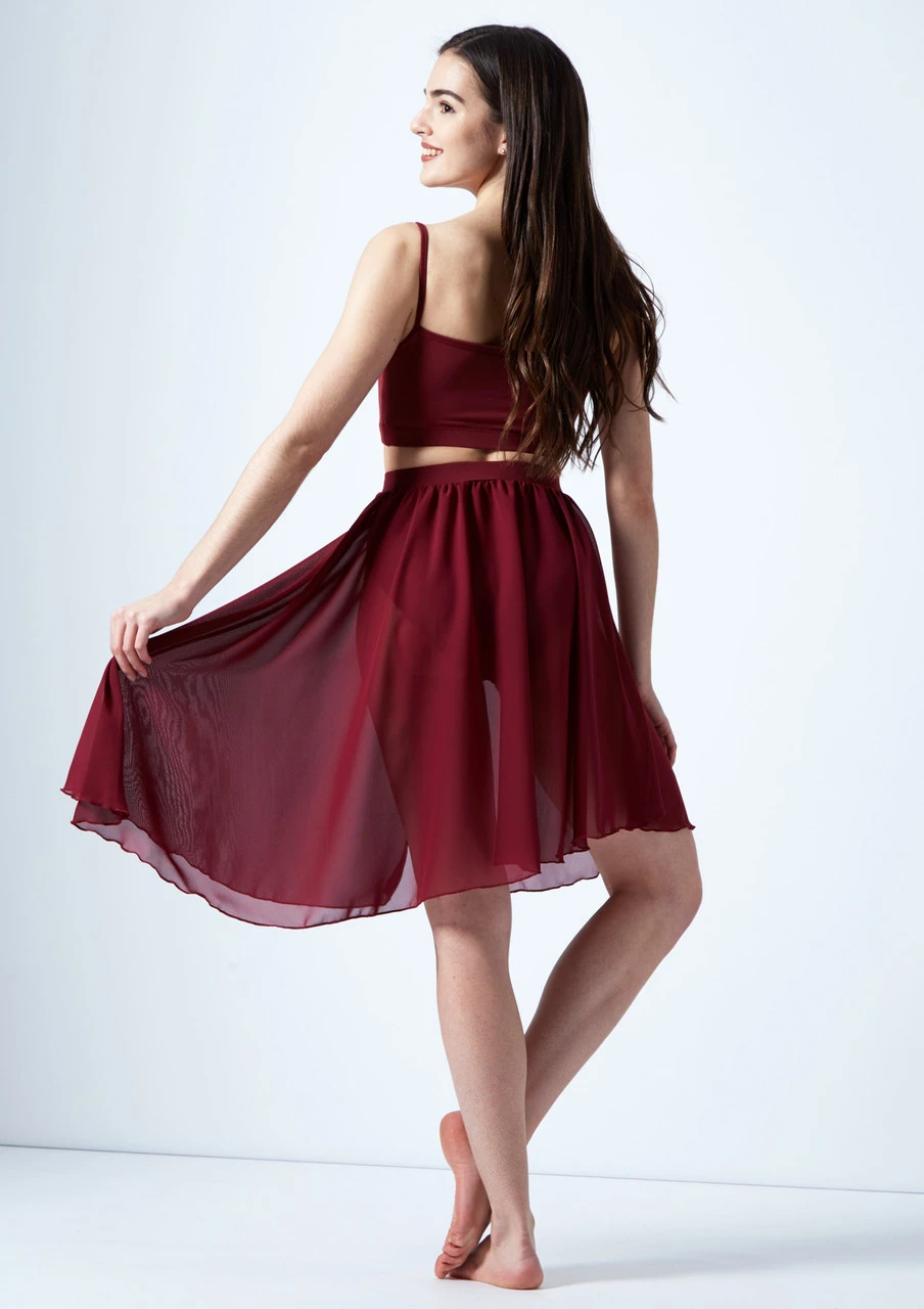 Move Dance Eris Asymmetric Lyrical Half Skirt - Image 5