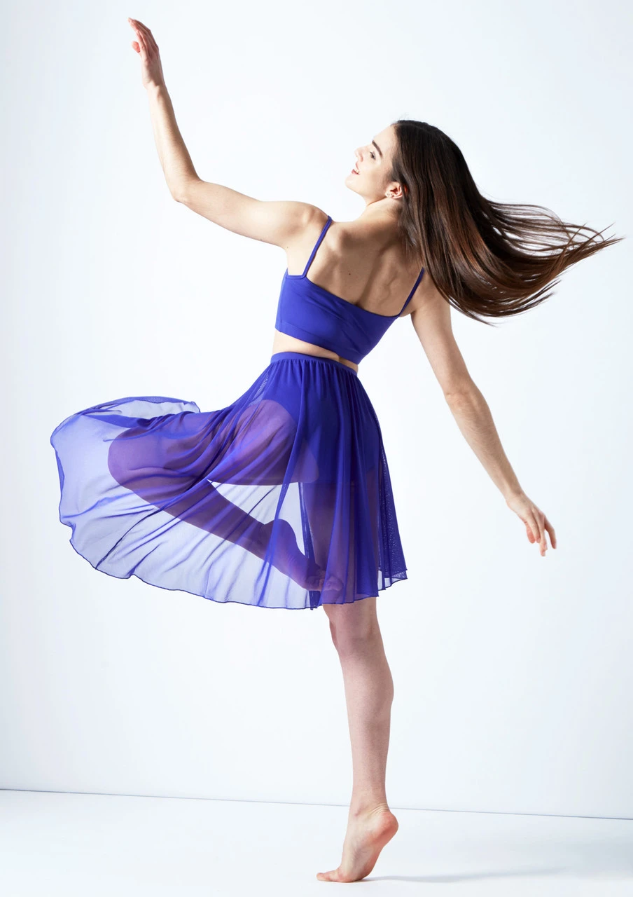 Move Dance Eris Asymmetric Lyrical Half Skirt - Image 4