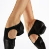 So Danca Open Arch Jazz Shoe - Black