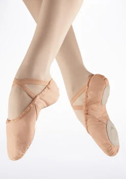 Freed Canvas Split Sole Ballet Shoe - Pink